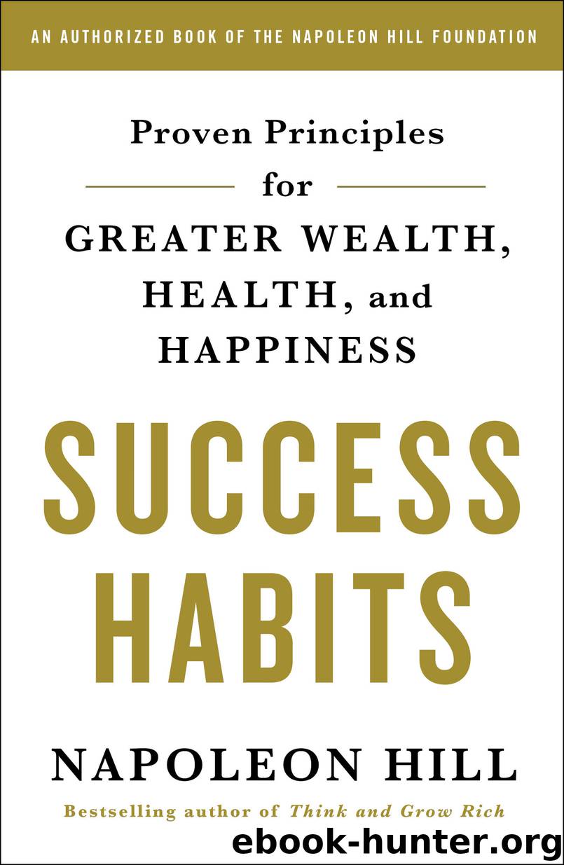 Success Habits by Napoleon Hill