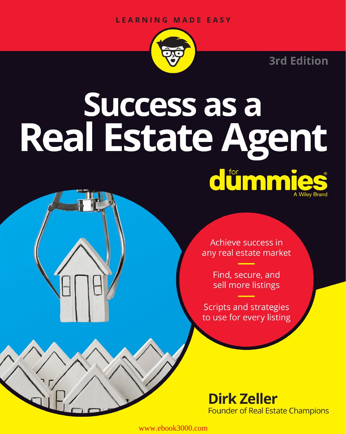 Success as a Real Estate Agent For Dummies, 3rd Edition by Unknow