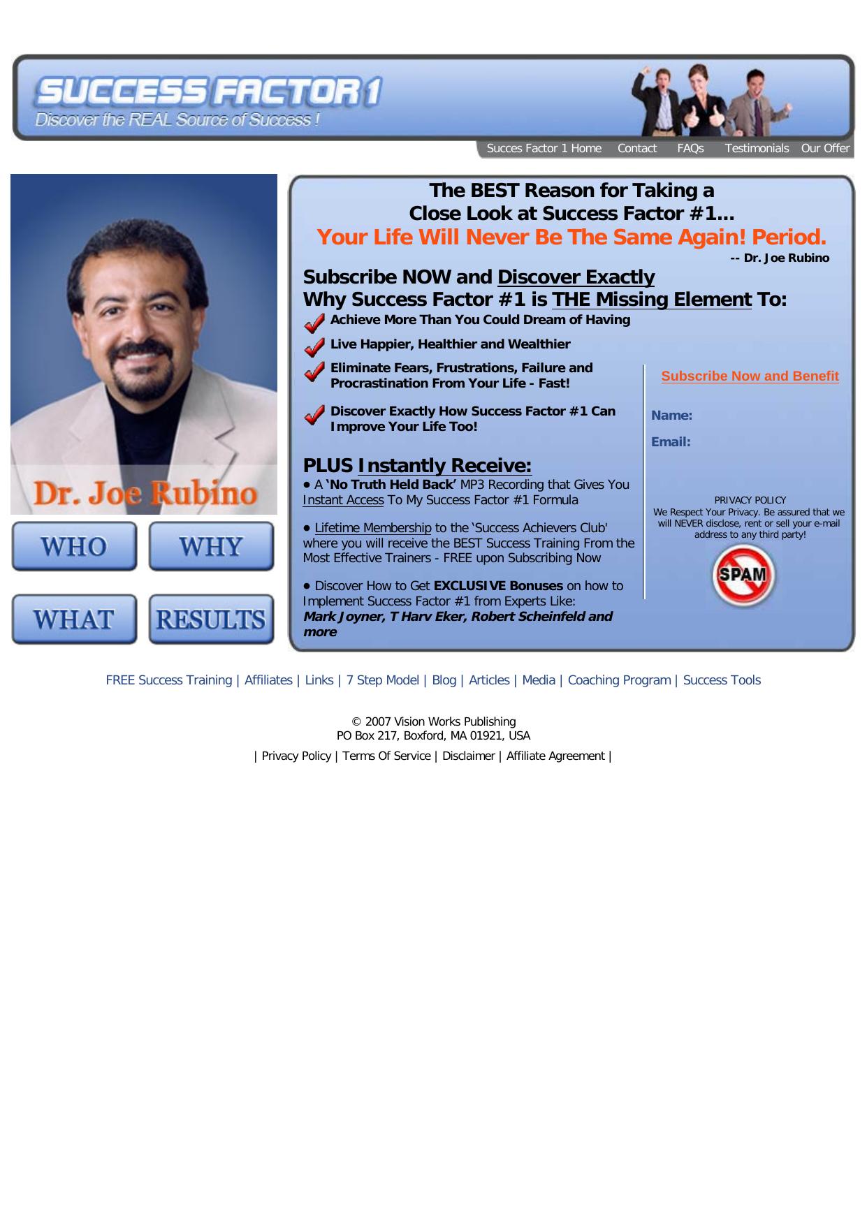 SuccessFactor1 - The Real Source Of Success! by Best of Kuszter's Collection