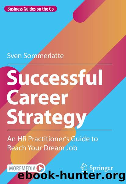 Successful Career Strategy by Sven Sommerlatte
