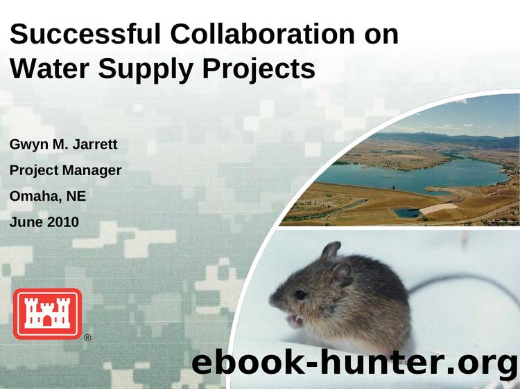 Successful Collaboratioin on Water Supply Projects by Gwyn Jarrett