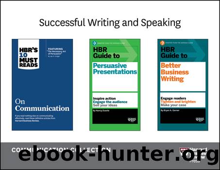 Successful Writing and Speaking by Harvard Business Review & Bryan A. Garner & Jeff Weiss & Antony Jay & Holly Weeks