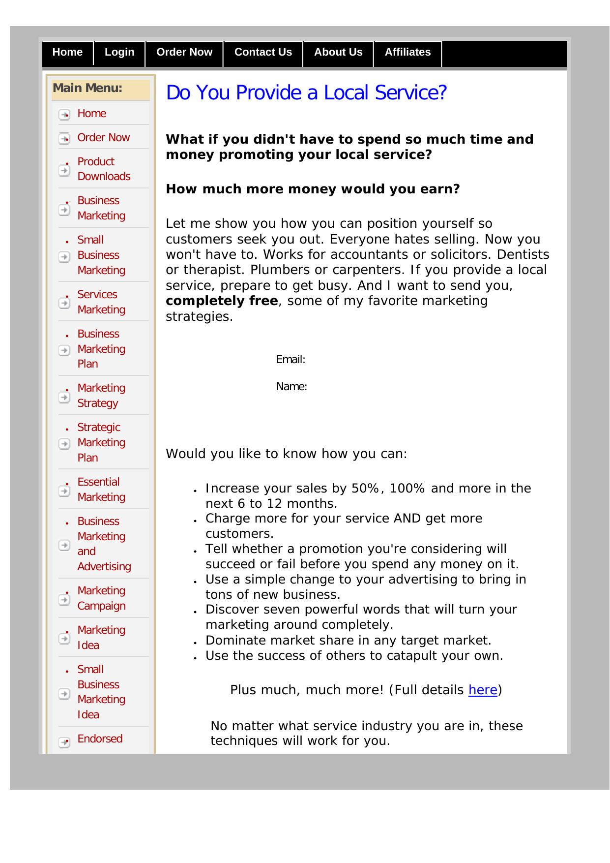 Successfully Market Your Local Service. by Best of Kuszter's Collection