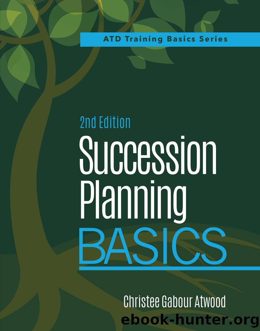 Succession Planning Basics by Christee Atwood