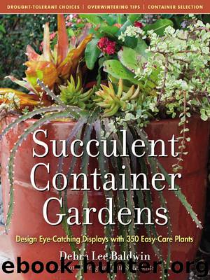 Succulent Container Gardens: Design Eye-Catching Displays with 350 Easy-Care Plants by Debra Lee Baldwin