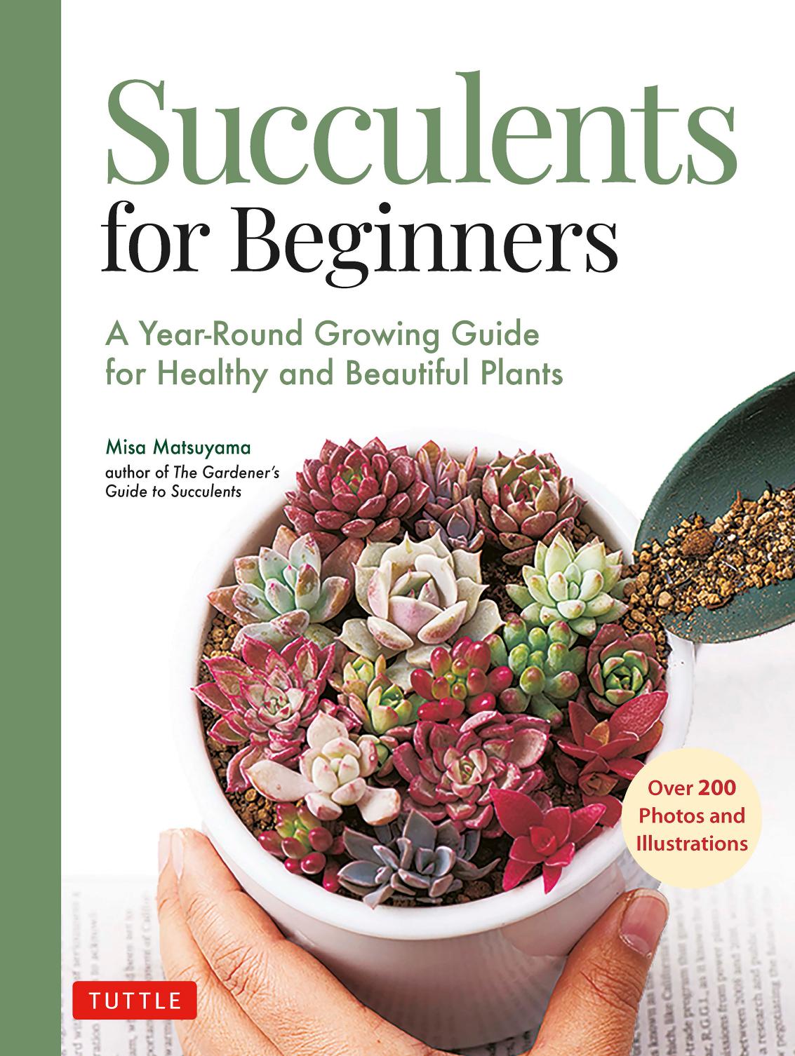 Succulents for Beginners: a Year-Round Growing Guide for Healthy and Beautiful Plants (over 200 Photos and Illustrations) by Misa Matsuyama