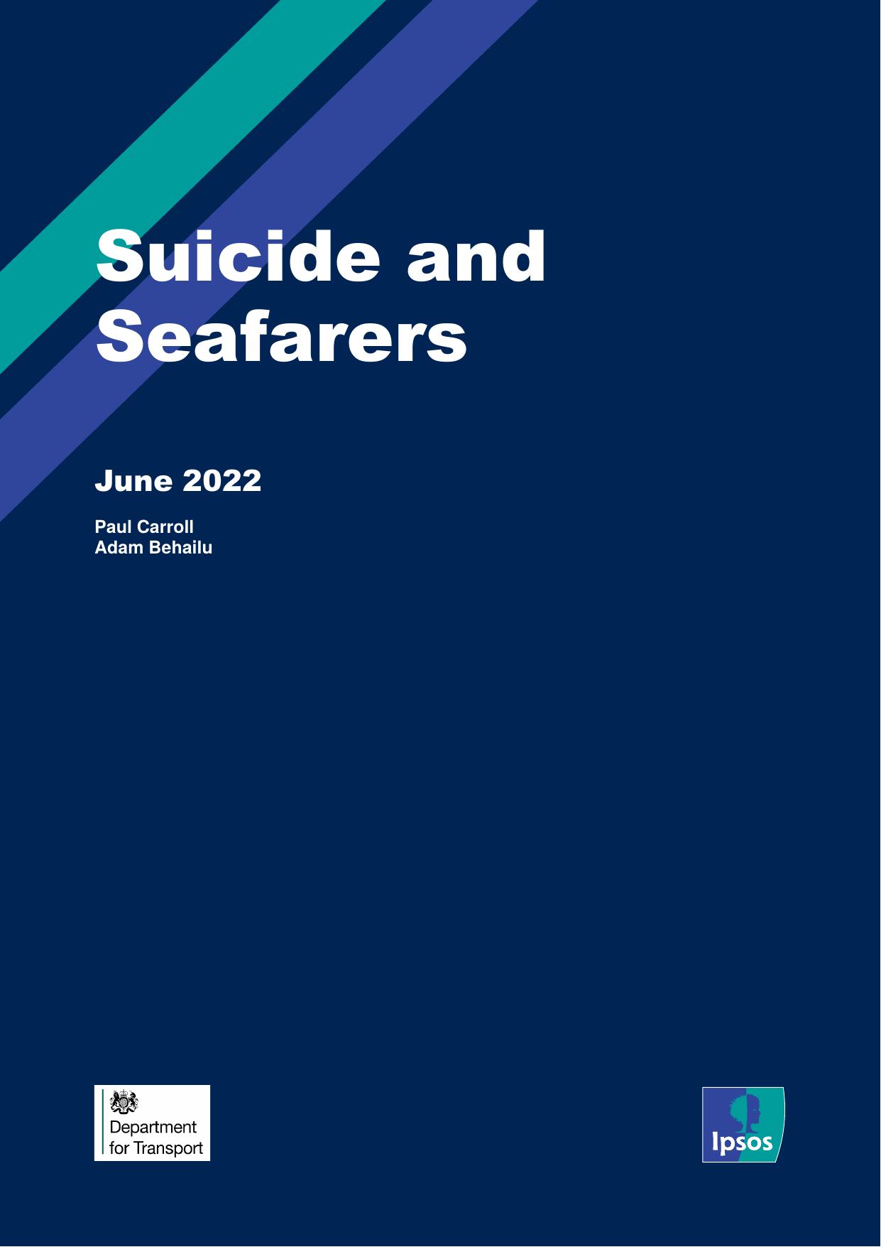 Suicide and seafarers by Unknown