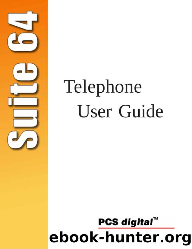 Suite 64 Telephone User Guide by Unknown