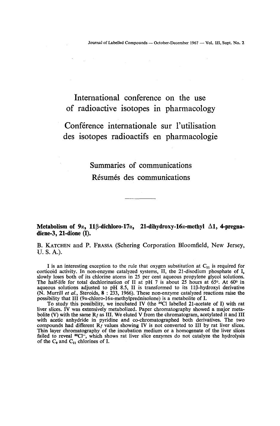 Summaries of communications by Unknown
