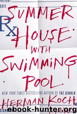 Summer House with Swimming Pool A Novel by Herman Koch