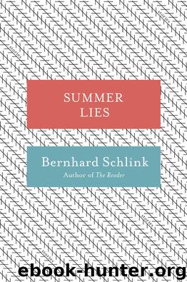 Summer Lies by Bernhard Schlink