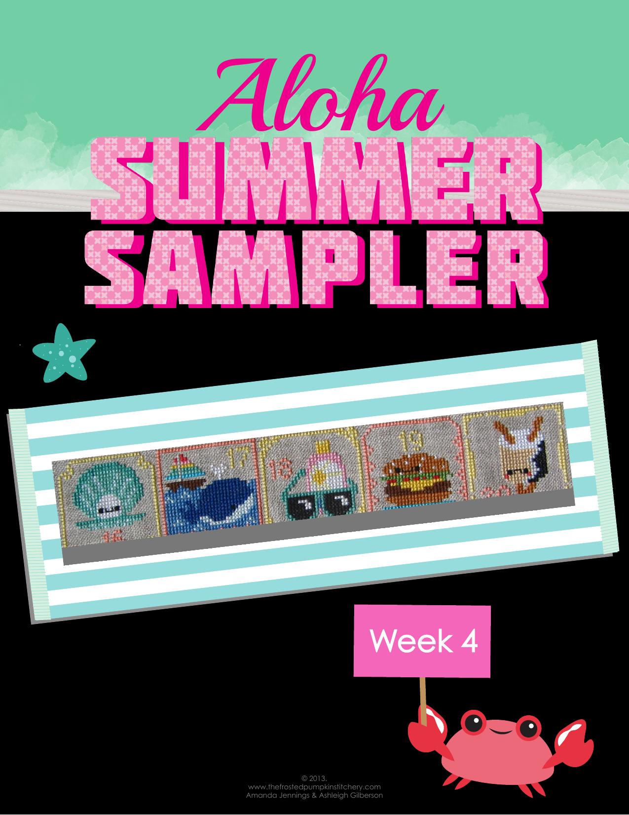 Summer Sampler by Week 4 Pattern