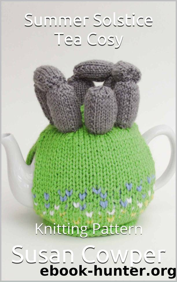 Summer Solstice Tea Cosy: Knitting Pattern by Susan Cowper