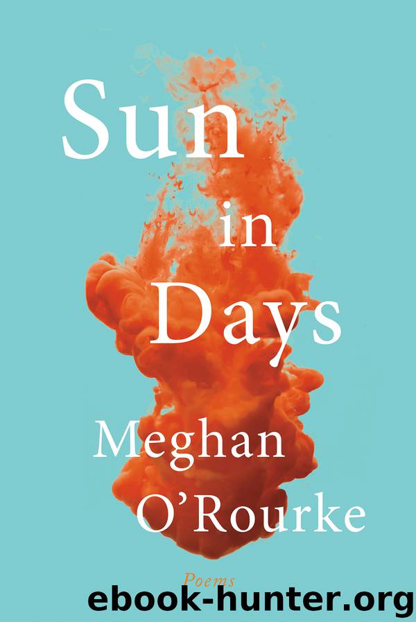 Sun in Days by Meghan O'Rourke