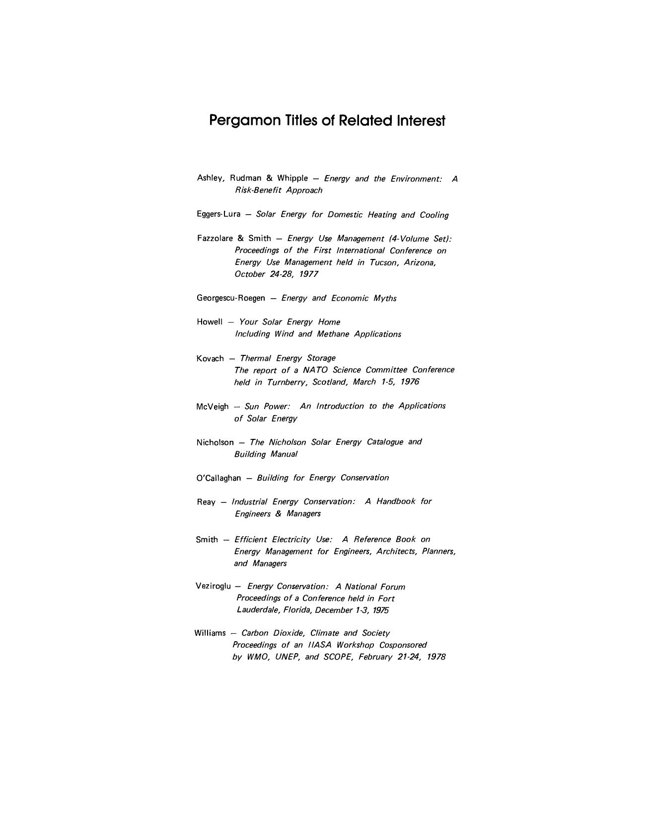 Sun: Mankind's Future Source of Energy. Proceedings of the International Solar Energy Society Congress, New Delhi, India, January 1978 by Francis de Winter (Eds.)