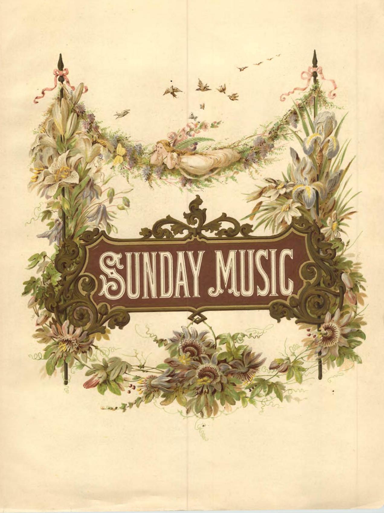 Sunday Music (100 arrangements for piano solo) by Pauer Ernst