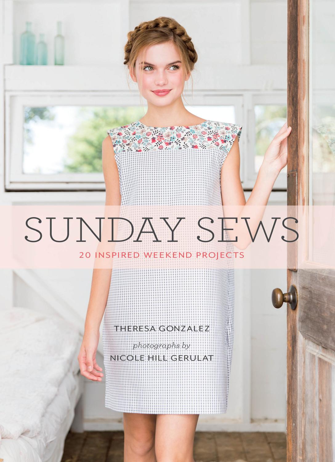 Sunday Sews by THERESA GONZALEZ NICOLE HILL GERULAT