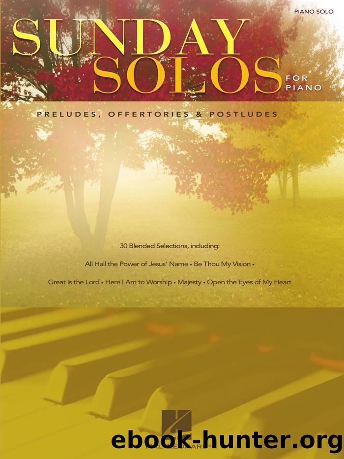 Sunday Solos for Piano by Hal Leonard Corp