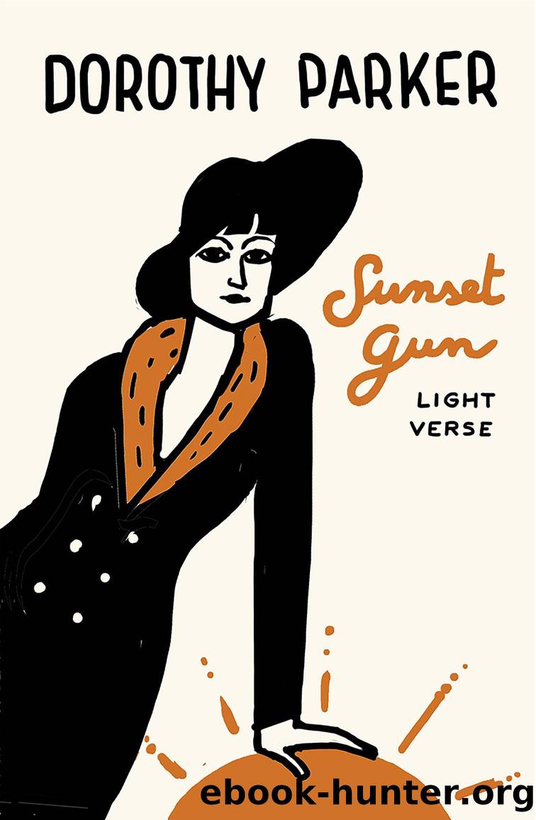 Sunset Gun by Dorothy Parker