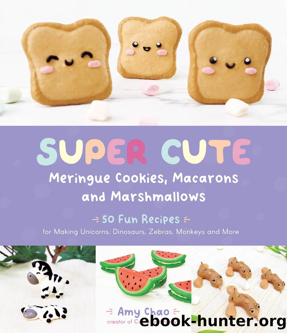 Super Cute Meringue Cookies, Macarons and Marshmallows by Amy Chao
