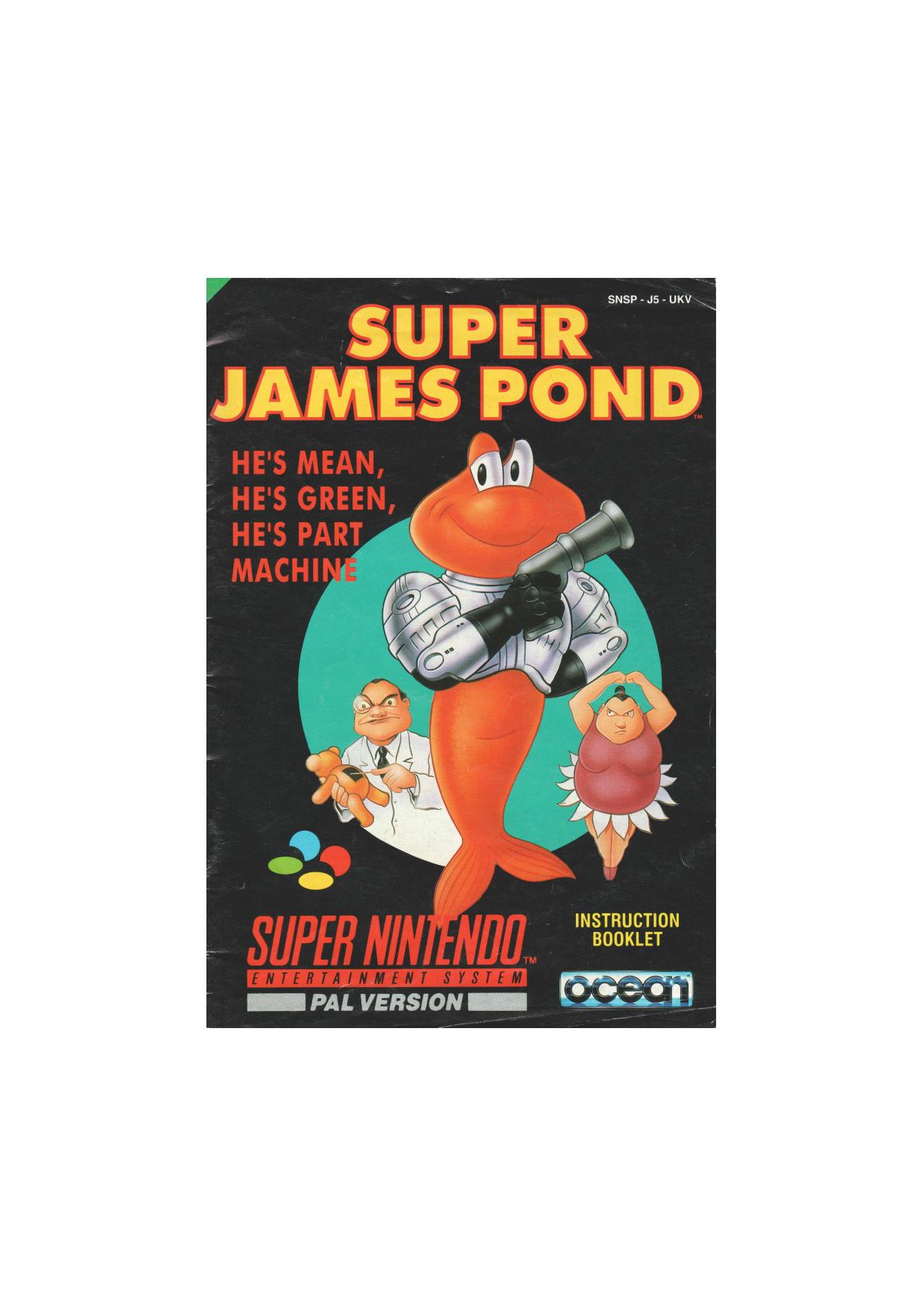 Super James Pond ( PAL ) by Unknown
