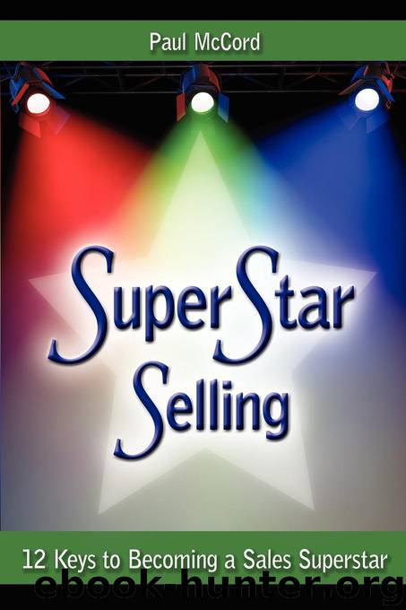 SuperStar Selling by Paul McCord