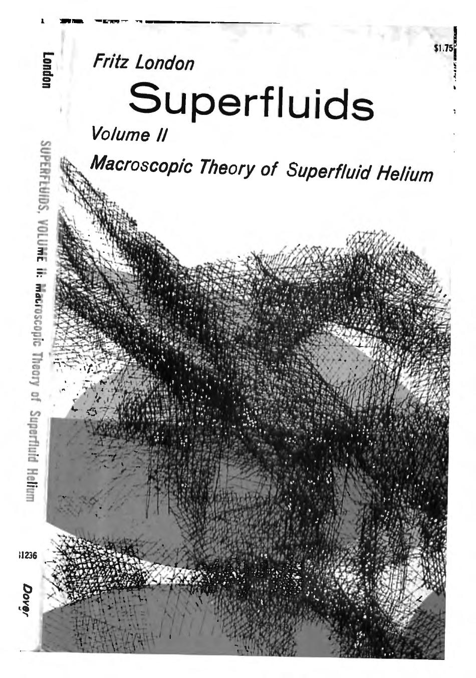 Superfluids by Fritz London