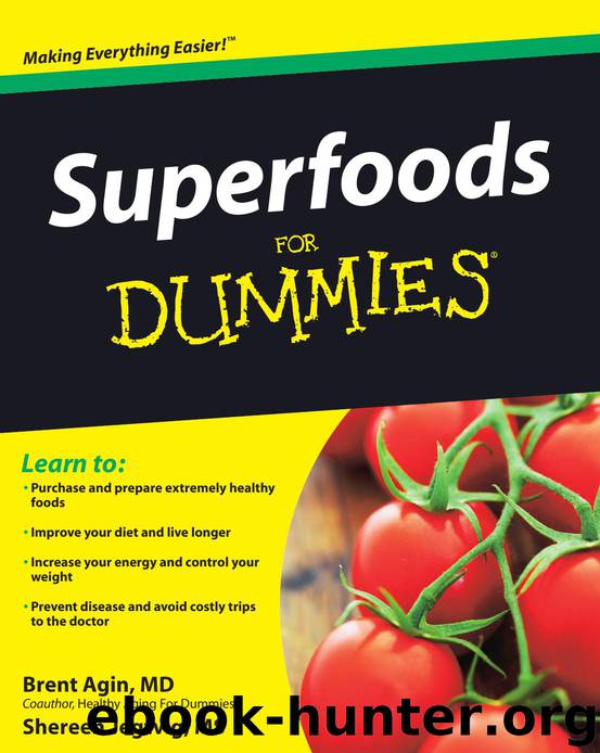 Superfoods For Dummies by Brent Agin & Shereen Jegtvig
