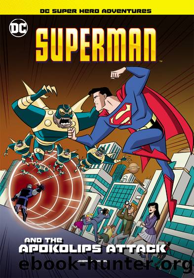 Superman and the Apokolips Attack by Ivan Cohen