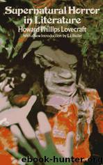 Supernatural Horror in Literature by H. P. Lovecraft