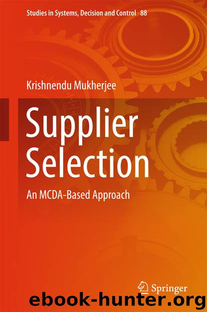Supplier Selection by Krishnendu Mukherjee