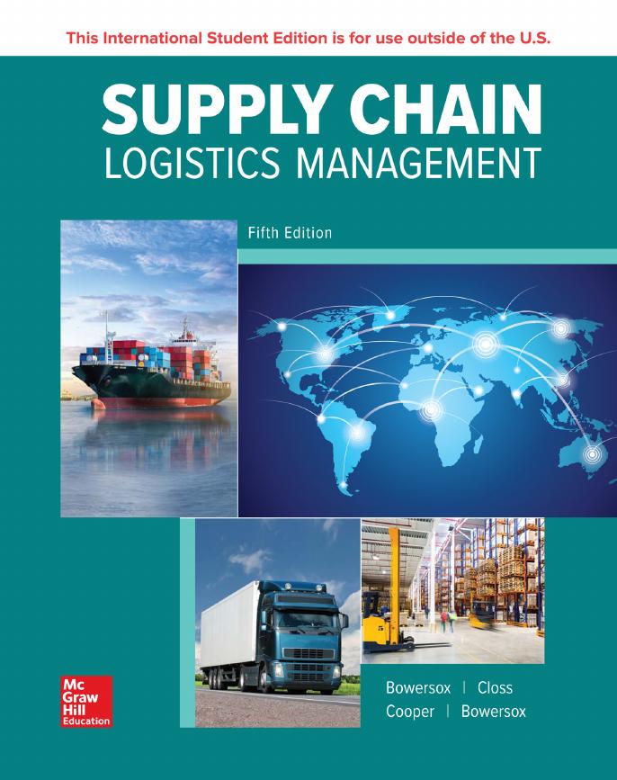 Supply Chain Logistics Management (IRWIN OPERATIONS/DEC SCIENCES) by Donald Bowersox David Closs M. Bixby Cooper