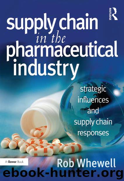 Supply Chain in the Pharmaceutical Industry by Whewell Rob;