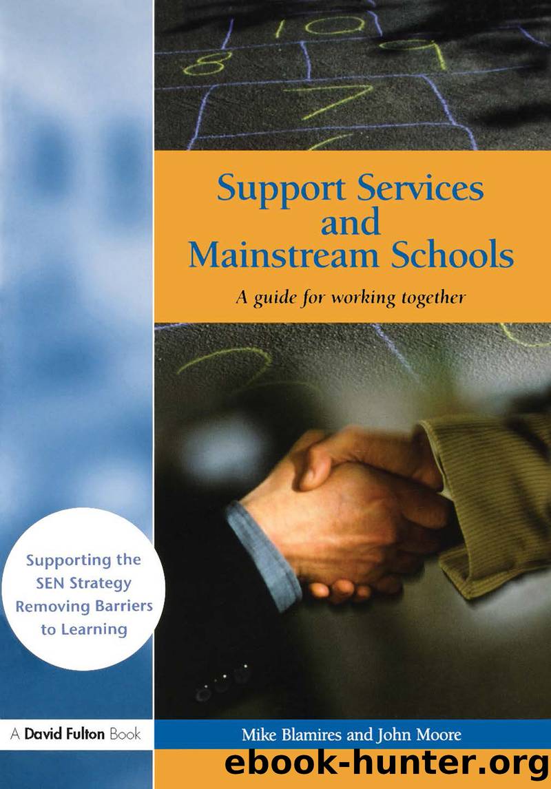 Support Services and Mainstream Schools by Blamires Mike;Moore John;