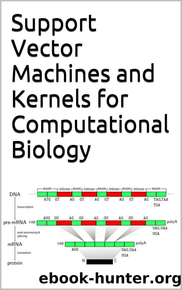 Support Vector Machines and Kernels for Computational Biology by Various Authors