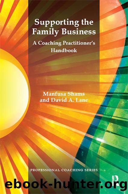 Supporting the Family Business by Lane David A.;Shams Manfusa;