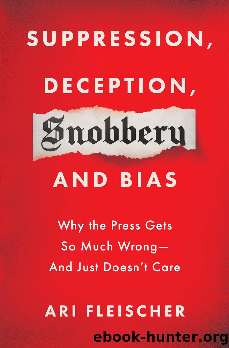 Suppression, Deception, Snobbery, and Bias by Ari Fleischer