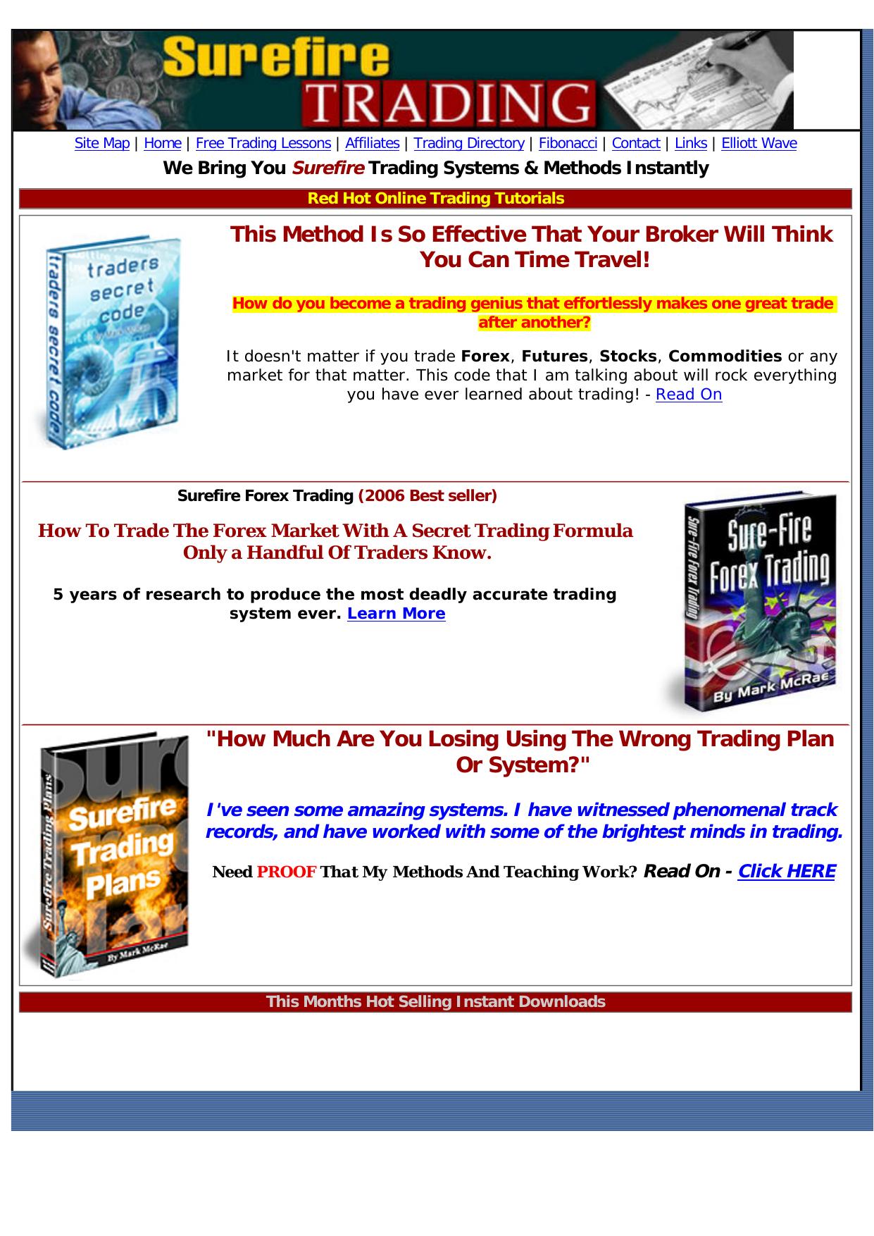 Sure Fire Trading. by Best of Kuszter's Collection