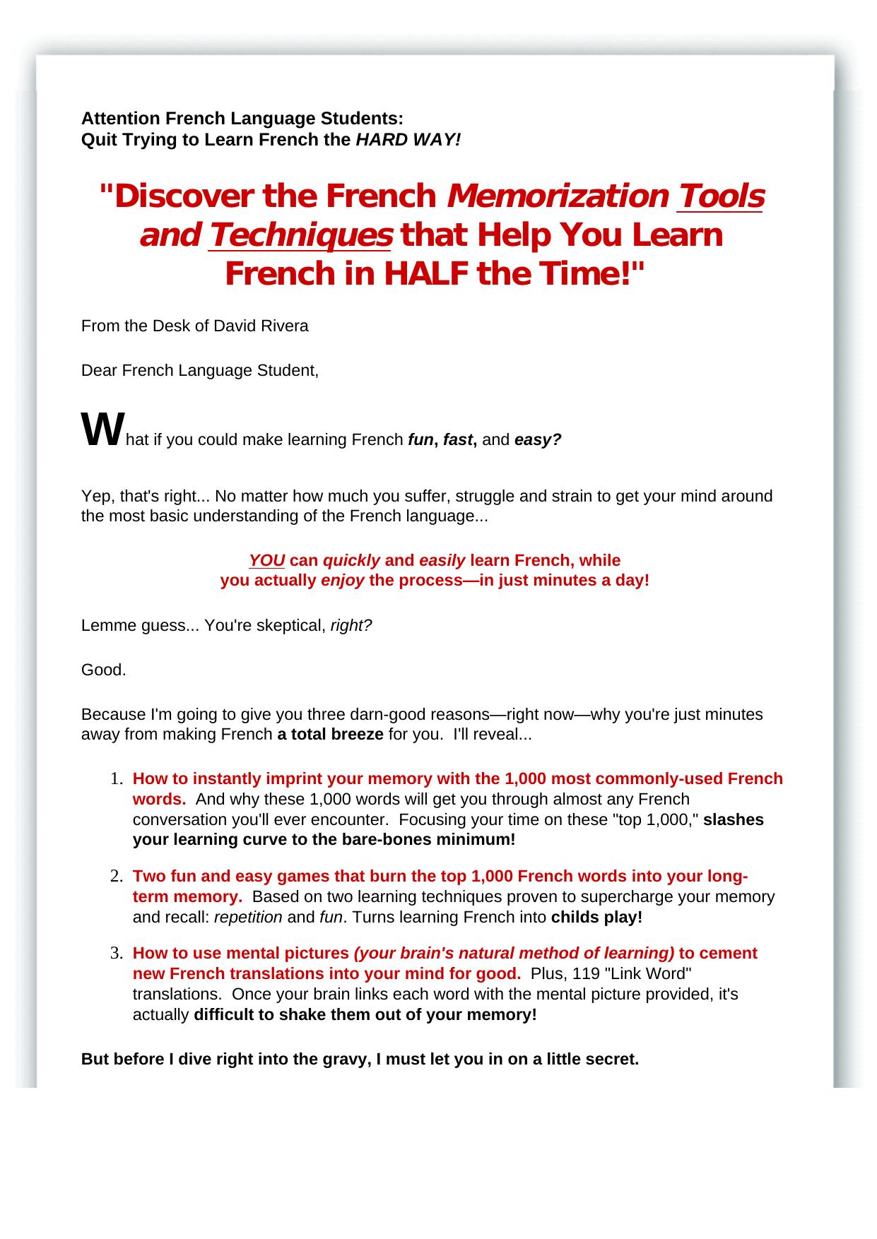 Surefire French Learning Package. by Best of Kuszter's Collection