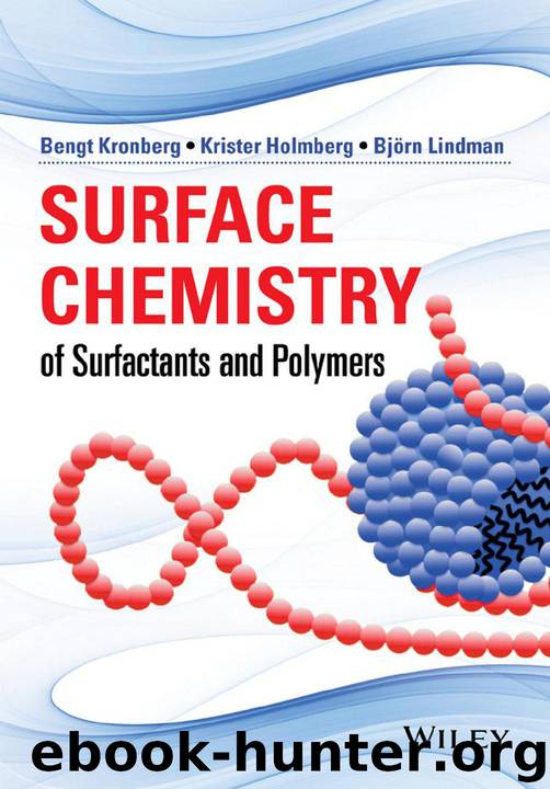 Surface Chemistry of Surfactants and Polymers by Holmberg Krister Lindman Bjorn Kronberg Bengt