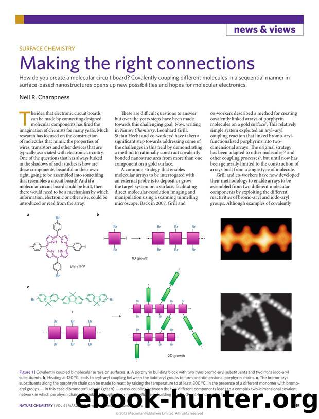 Surface chemistry: Making the right connections by Neil R. Champness