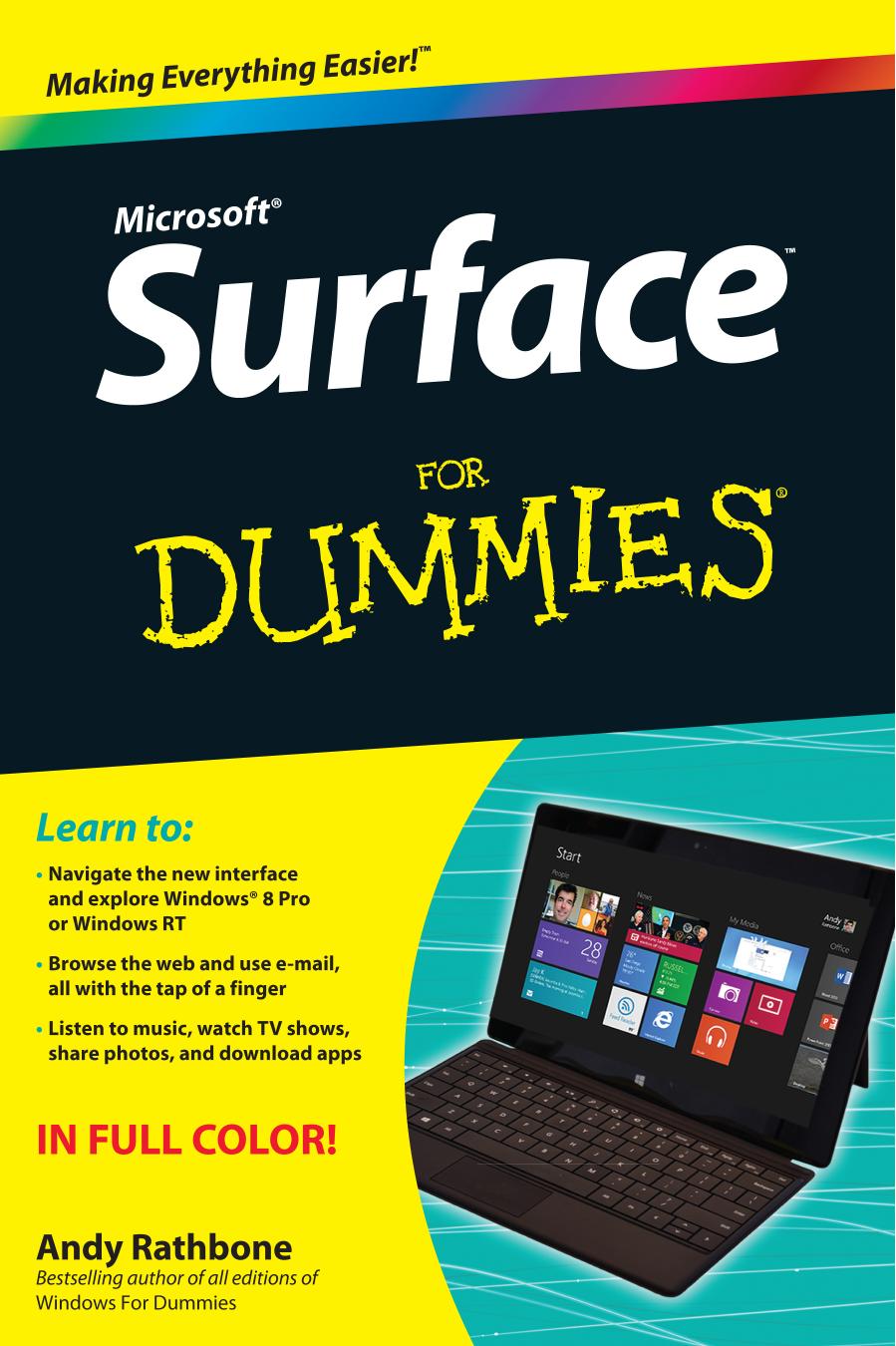 Surface for dummies by Andy Rathbone
