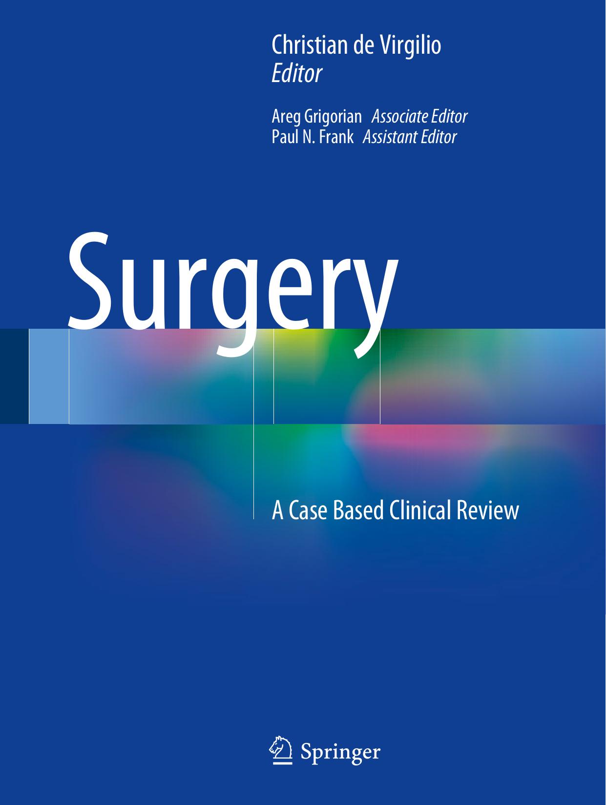 Surgery: A Case Based Clinical Review by Unknow