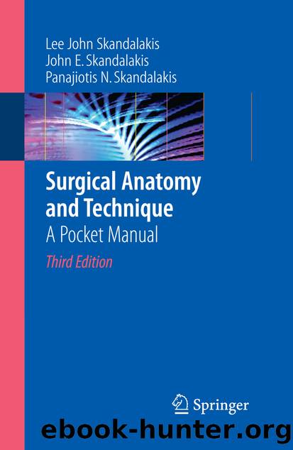 Surgical Anatomy and Technique by Lee J. Skandalakis John E. Skandalakis & Panajiotis N. Skandalakis