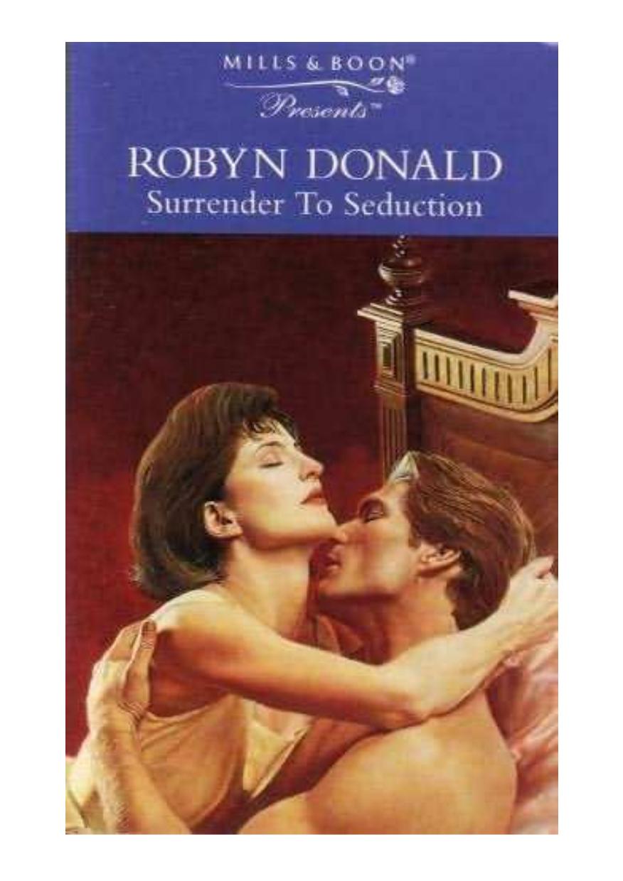 Surrender to Seduction by Donald Robyn