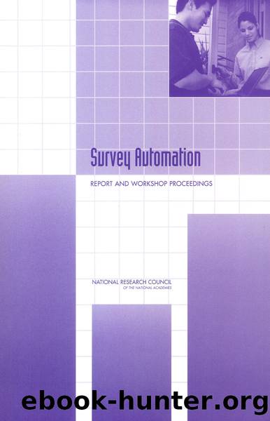 Survey Automation : Report and Workshop Proceedings by National Research Council of the National Academies