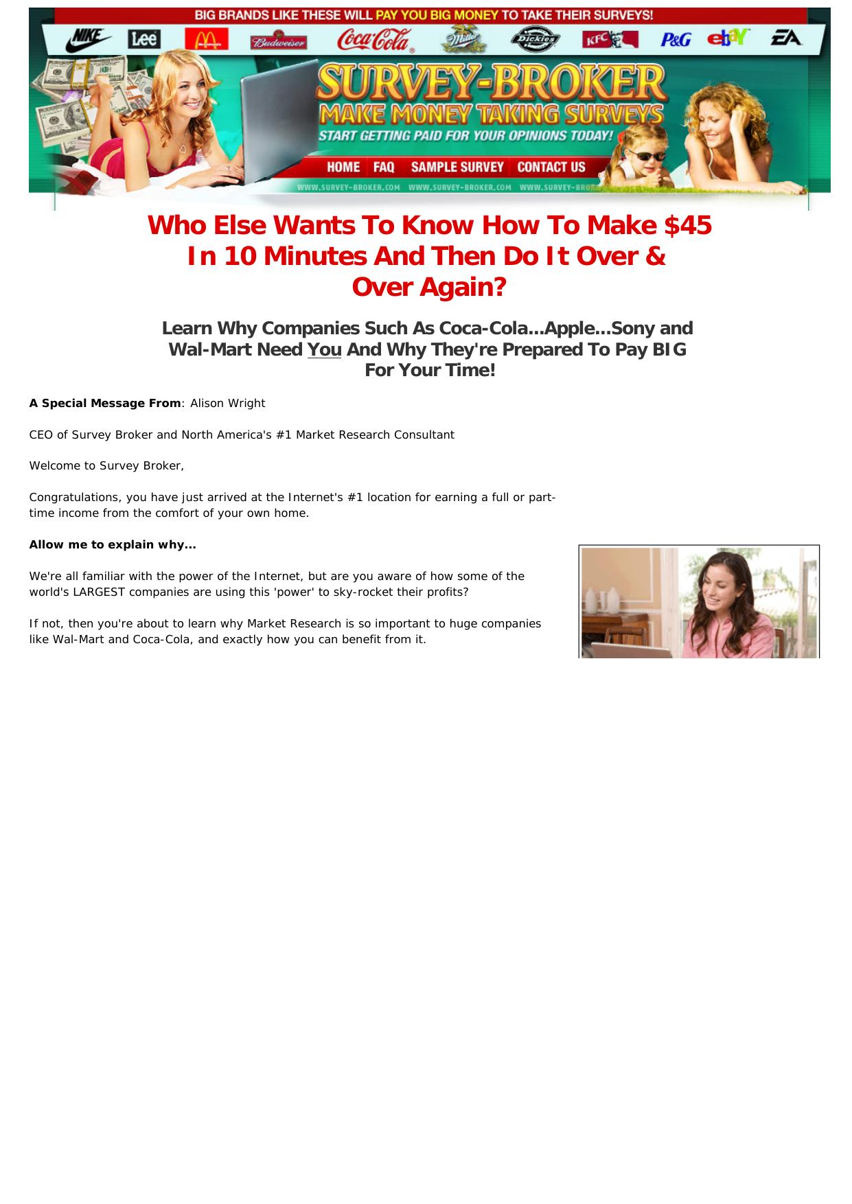 Survey-Broker.com - Sharpest Survey Site On Cb!!!! by Best of Kuszter's Collection