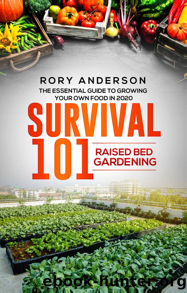 Survival 101 Raised Bed Gardening: The Essential Guide To Growing Your Own Food In 2020 by Anderson Rory