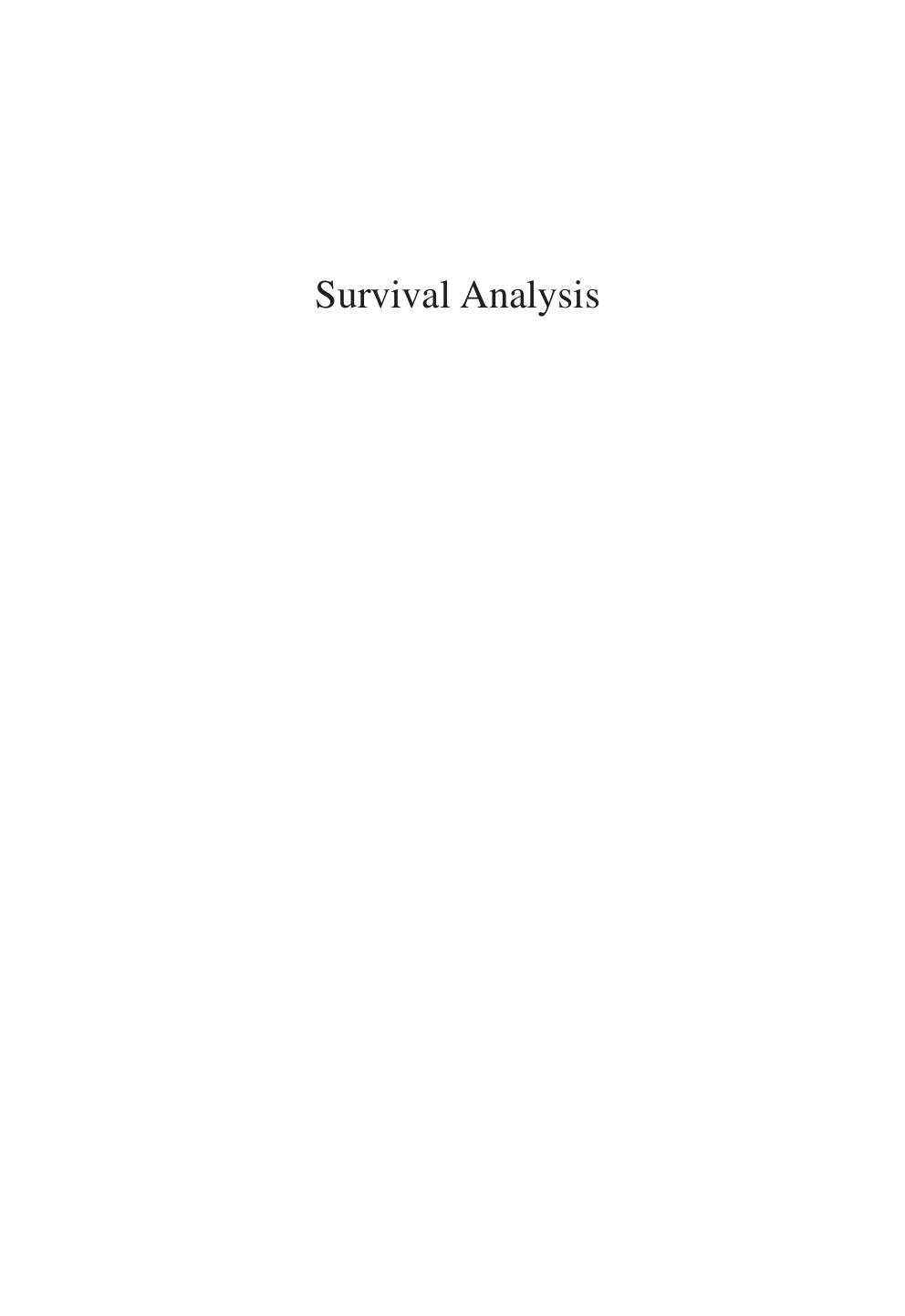 Survival Analysis: Models and Applications (repost) by Unknow