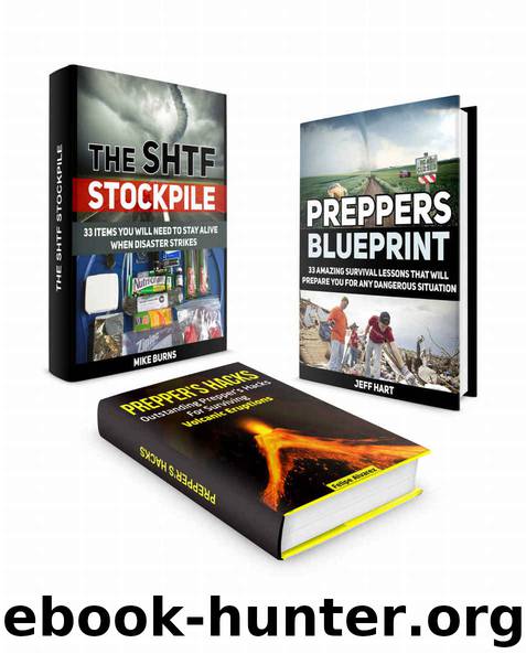 Survival Box Set: 33 Items You Will Need to Stay Alive + 33 Amazing Survival Lessons That Will Prepare You For Surviving Volcanic Eruptions and Other Dangerous ... Preppers blueprint, Prepper's Hacks) by Mike Burns & Jeff Hart & Felipe Alvarez
